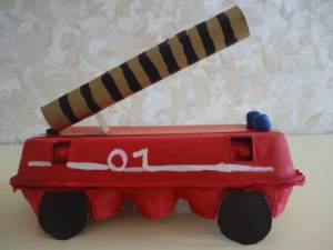 Поделки по пожарной безопасности своими руками из подручного материала для детей 5-7 лет