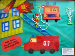 Поделки на тему пожарной безопасности