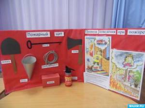 Макет «Пожарный щит»
