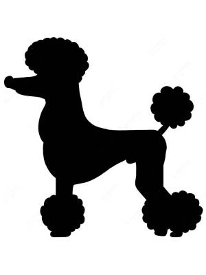 Трафареты Пуделя