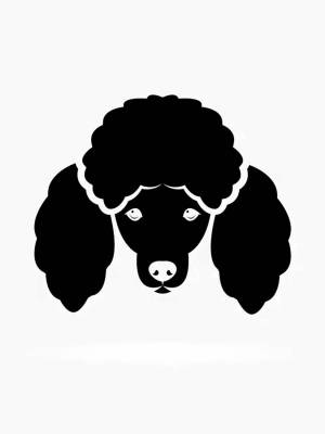 Трафареты Пуделя