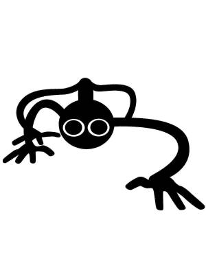 Трафареты Радужные Друзья