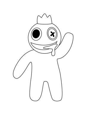 Раскраски Радужные Друзья