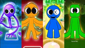 Арты красный радужный друг