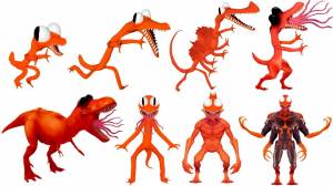 Арты красный радужный друг