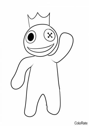 Раскраска Блю