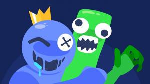 Арты синий радужный друг