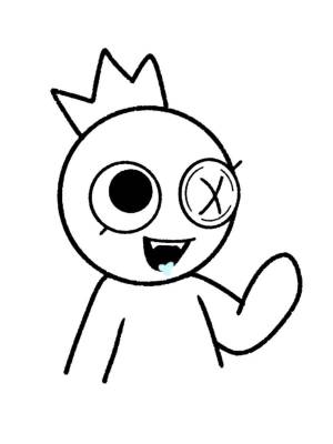 Раскраски Радужные Друзья