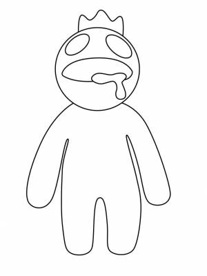 Раскраски Радужные Друзья