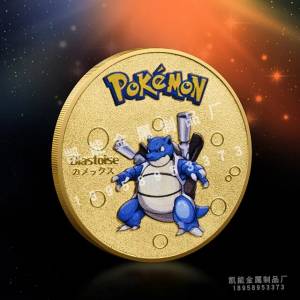 Charizard Pikachu Ювелирная Золотая монета коллекционные подарки игра Хобби Коллекционные Предметы игрушки покемон шаблоны Коллекция аниме подарок