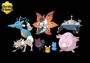 Недавно обнаруженные Покемоны