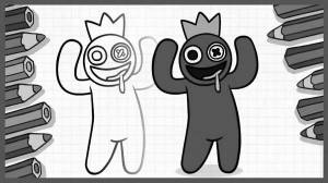 Раскраски Рэмбо френдс радужные друзья