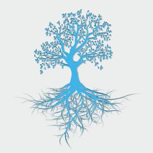 Трафарет Дерево жизни