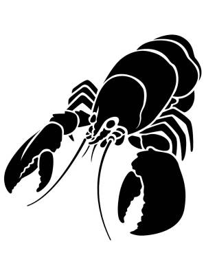 Трафарет рак