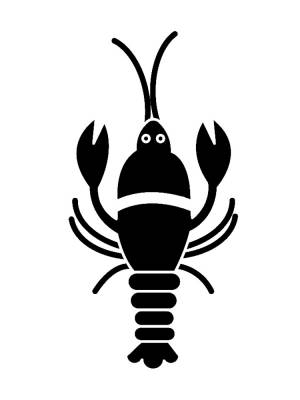 Трафареты Рак