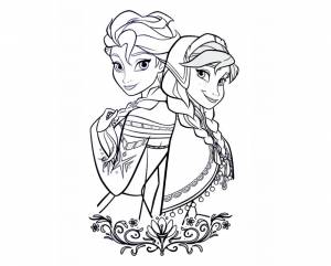 Трафареты рапунцель холодное сердце