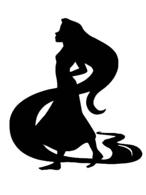 Трафареты Рапунцель