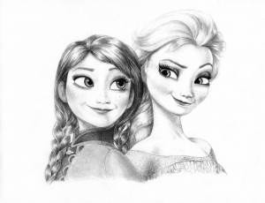 Трафареты рапунцель холодное сердце