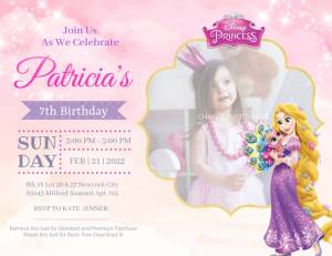 Шаблон принцессы диснея рапунцель 2 с фото