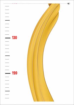Шаблон Ростомер Рапунцель