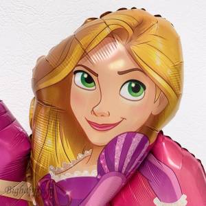 Большой фольгированный шар принцесса Рапунцель