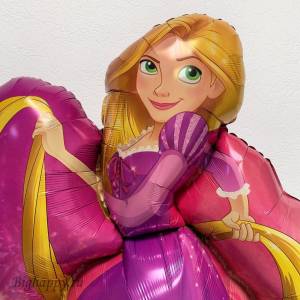 Большой фольгированный шар принцесса Рапунцель