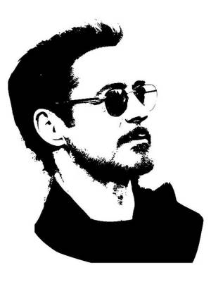 Трафареты Роберта Дауни младшего