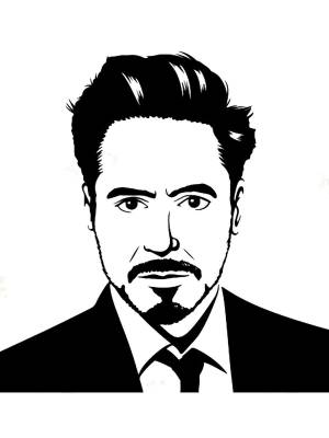 Трафареты Роберта Дауни младшего