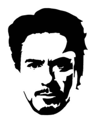 Трафареты Роберта Дауни младшего