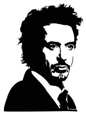 Трафареты Роберта Дауни младшего