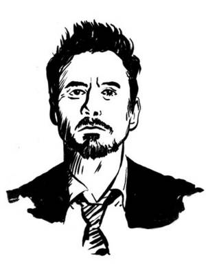 Трафареты Роберта Дауни младшего