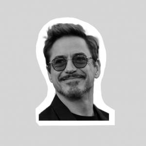 Стикеры-Роберт Дауни Мл