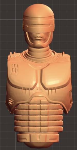 Бесплатный STL файл Фигурка Робокопа・Шаблон для 3D-печати для загрузки・Cults