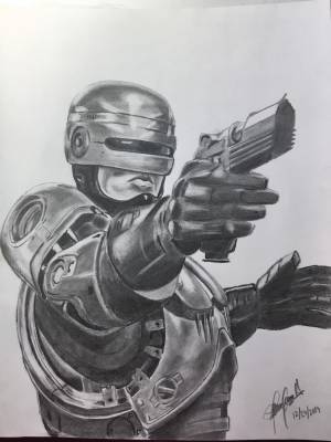Робокоп рисунок