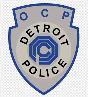 Детройтское отделение полиции Omni Consumer Products Офицер полиции Badge, robocop, эмблема, офицер полиции png