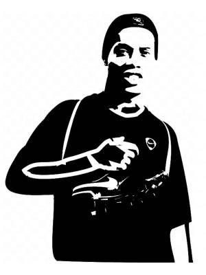 Трафареты Роналдиньо