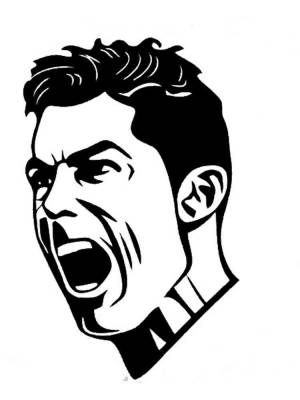 Трафареты Криштиану Роналду