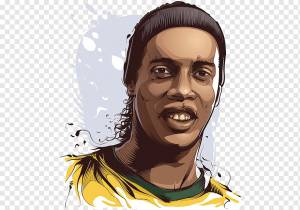 ручная роспись звезды, Роналдиньо, футбол, ручная роспись звезда png
