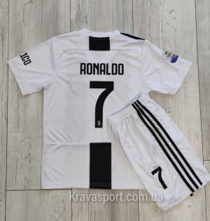 Дитяча футбольна форма Роналдо Ювентус Кріштіану Роналду форма в наявності лише 26 розмір