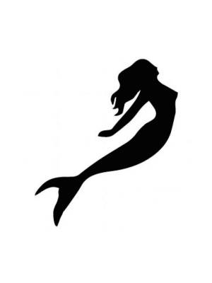 Трафареты Русалок