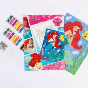 Набор для творчества для девочек Disney Принцессы Русалочка Ариэль, бонус