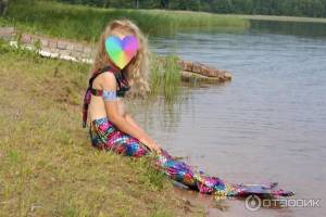 Отзыв о Купальник для девочки Aliexpress