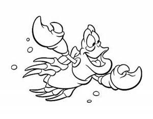 Раскраска Русалочка Ариэль