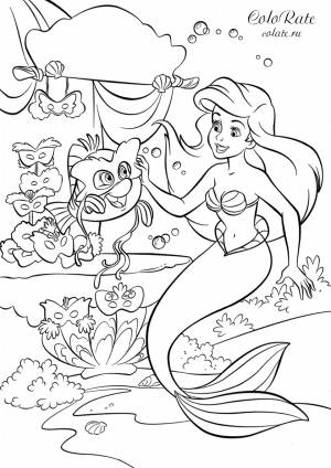 Раскраска Вечерний маскарад