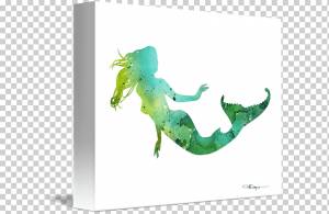 Акварельная живопись Русалка Ариэль Абстрактное искусство, живопись, Акварельная живопись, живопись, абстрактное искусство png