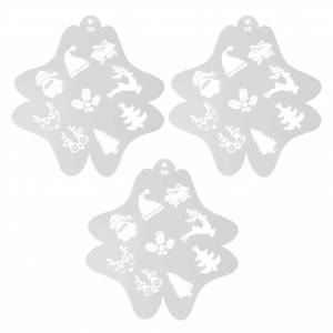 Трафареты для рисования лица, гибкие, легко моющиеся, полые, многоразовые, эргономичные трафареты, простые в использовании, надежные для детей