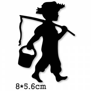 Металлические штампы для мальчиков, ведро для переноски, для рыбалки, новинка 2020, ремесло, скрапбукинг, штампы для резки, трафарет, тиснение, бумажная карта, шаблон