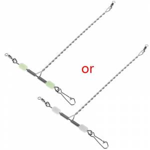 Рыболовная проволока Спиральные светящиеся бусины для Т-образной формы Открытый кемпинг Рыбалка Гад