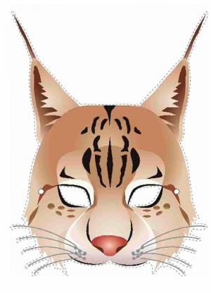 Как сделать из бумаги рысь и когти рыси из листа а4