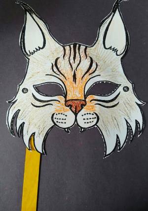 Как сделать из бумаги рысь и когти рыси из листа а4